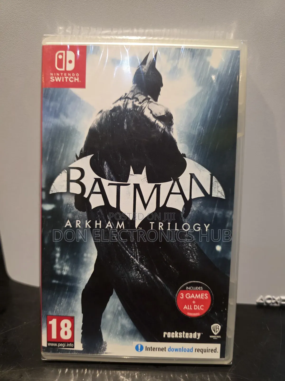 Nintendo Switch Batman Arkham Trilogy (3 Games + DLC