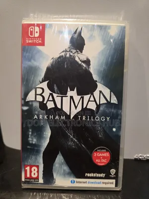 Nintendo Switch Batman Arkham Trilogy (3 Games + DLC