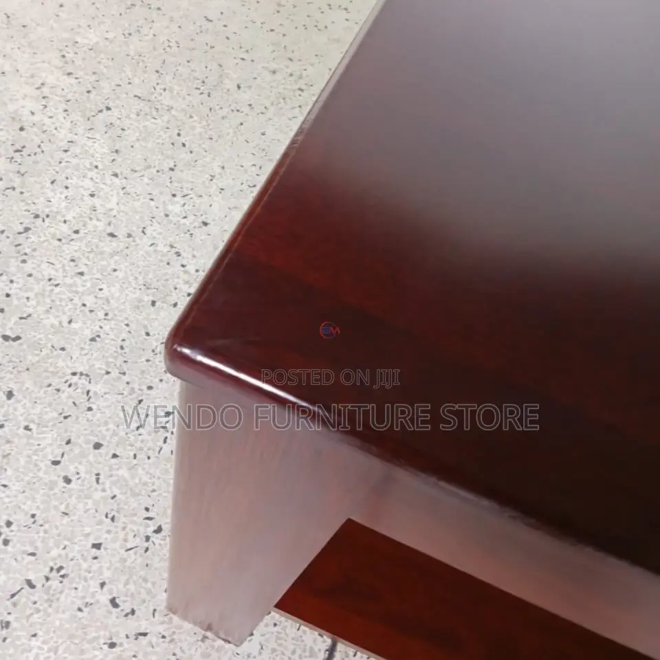 Coffee Table; Square Mahogany Coffee Table