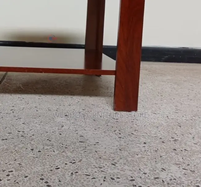 Coffee Table; Square Mahogany Coffee Table