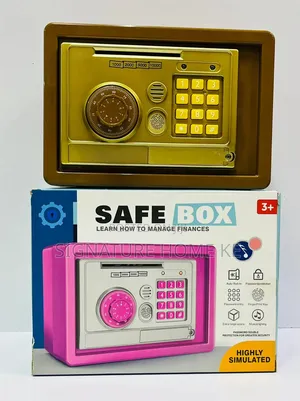 Kid's Safe Box / Money Saving Toy Box Piggy Bank