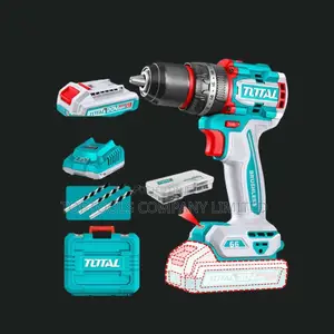 Total Compact Drill Brushless With 2batteries