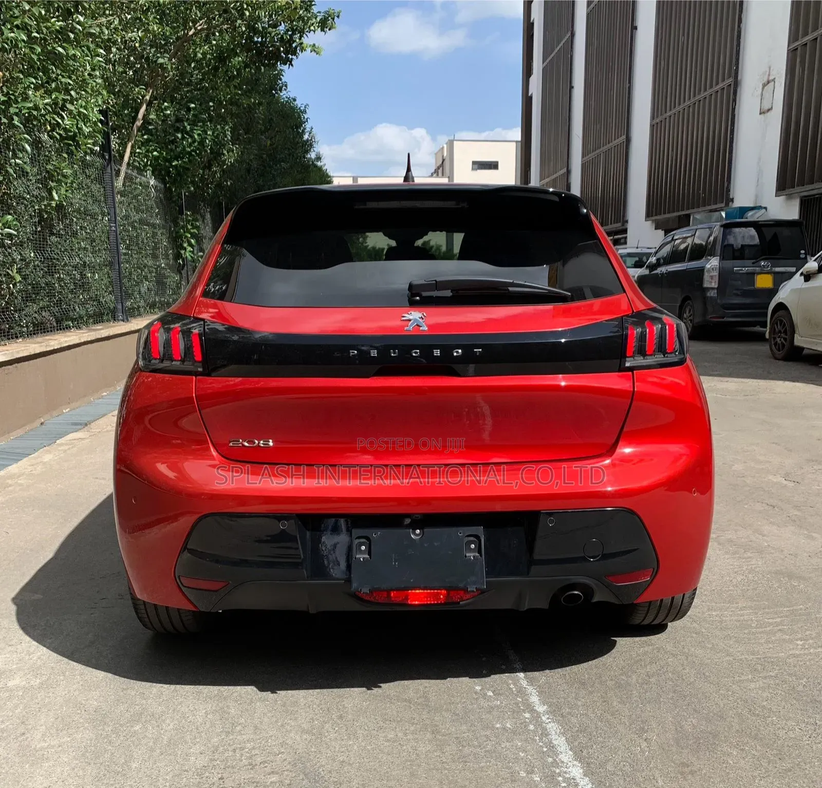 Peugeot 208 2020 Red