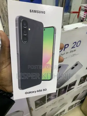 New Samsung Galaxy A56 256 GB Black