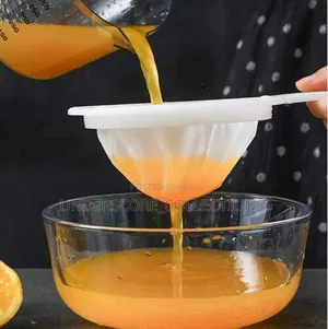 Kitchen Ultra-Fine Nylon Mesh Strainer I Plastic Sieve Fine Mesh