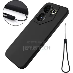 Soft Flexible Silicone Case for Infinix Hot 50 Pro+, Shockproof Anti-S