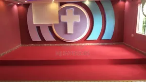 Elegant Red Church Carpet For Modern Sanctuary Interiors