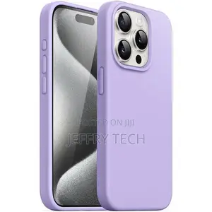 Soft Flexible Silicone Case for Apple iPhone 13 Pro, (Purple)