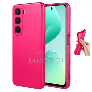 Infinix Hot 60i, Shockproof Anti-Scratch Slim Tpu Protective Back Co