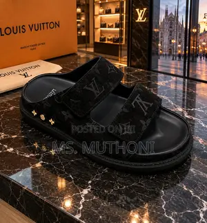 Premium Quality Louis Vuitton Men’S Monogram Slides 40-46