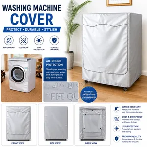 10kg Waterproof Washing Machine Dust Cover Protective Anti Scratch