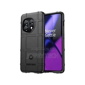 Oneplus 11 5g Rugged Tpu Case - Shockproof, Matte Black, Lightweight