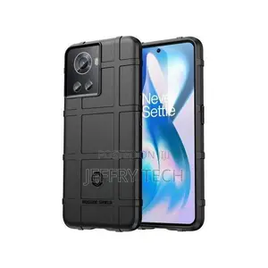 Oneplus 10r Rugged Shield Drop-Resistant Tpu Protective Cover Case, En