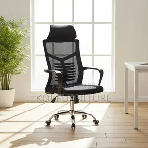 Office Chairs; High Backrest Office Chairs With Ergonomic Support