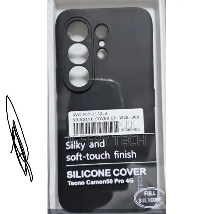 Silicon Back Case for Tecno Camon 50 Pro 4g