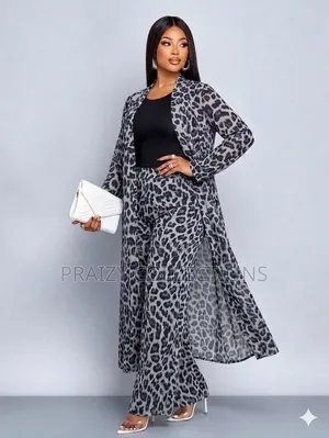 Chiffon Three Pieces Kimono Set