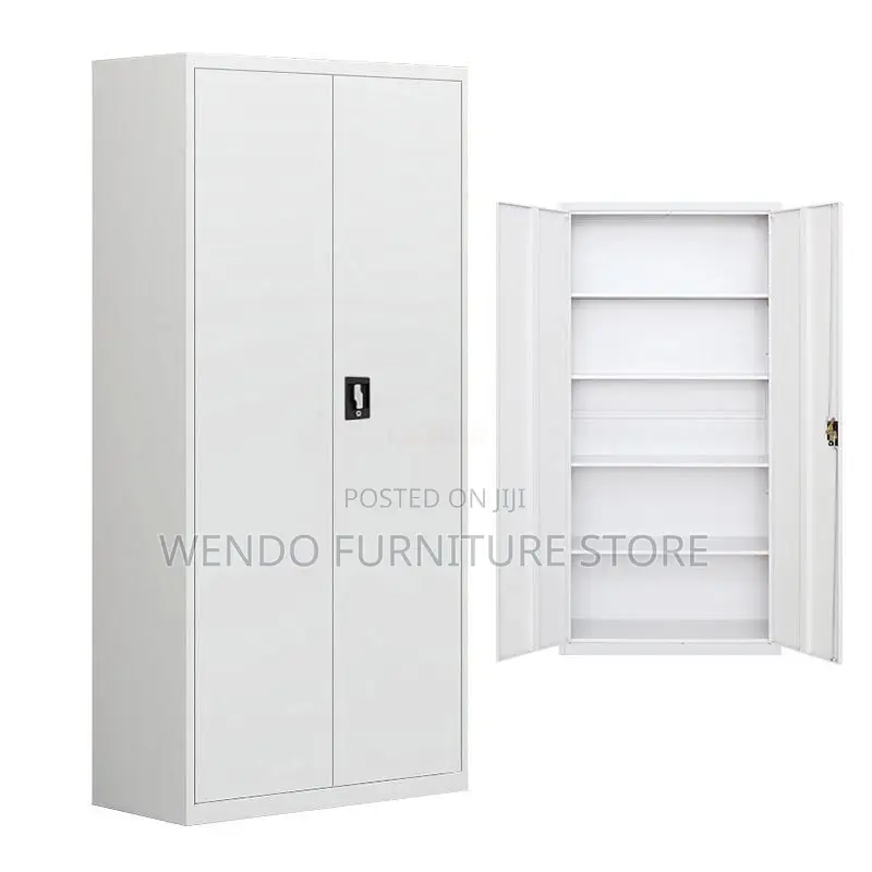 Office Cabinet; 2 Doors Executive Cabinet With Movable Shelves