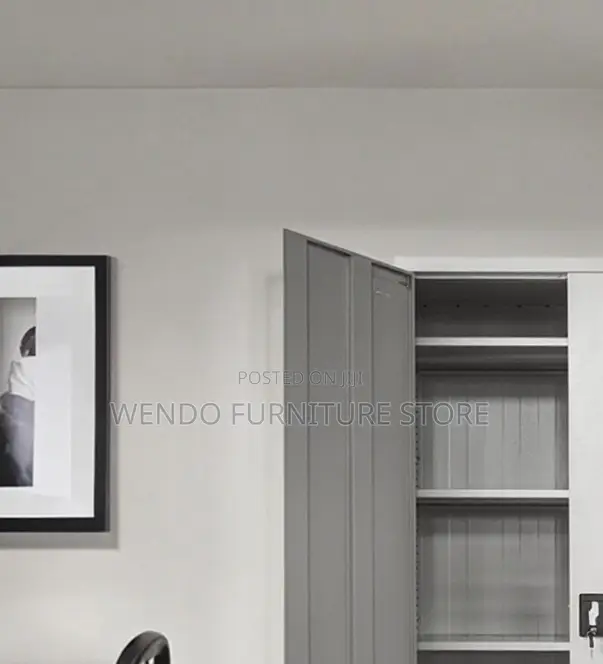 Office Cabinet; 2 Doors Executive Cabinet With Movable Shelves