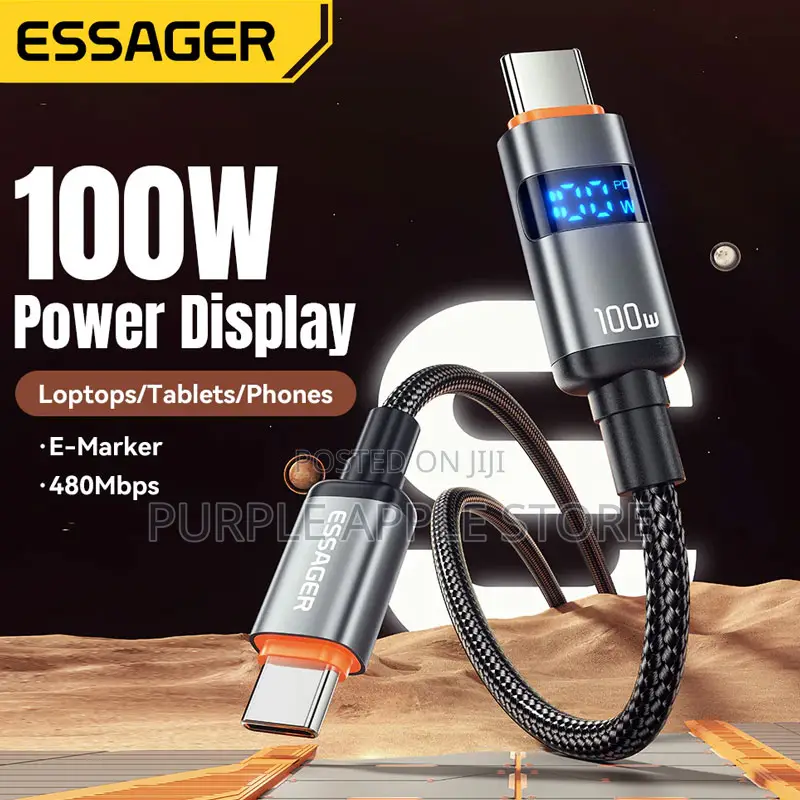 Essager C-C 100w Digital Data Cable (2m)