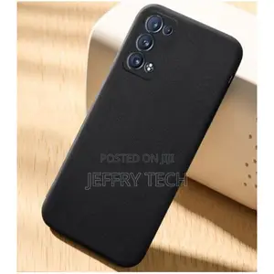 Silicon Back Case for Oppo Reno 6 Pro Plus 5g - Black