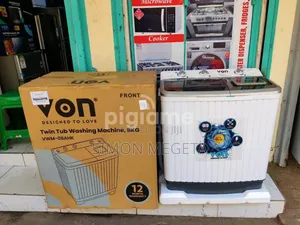 Full Semi Automatic Von 8kg Washing Machine