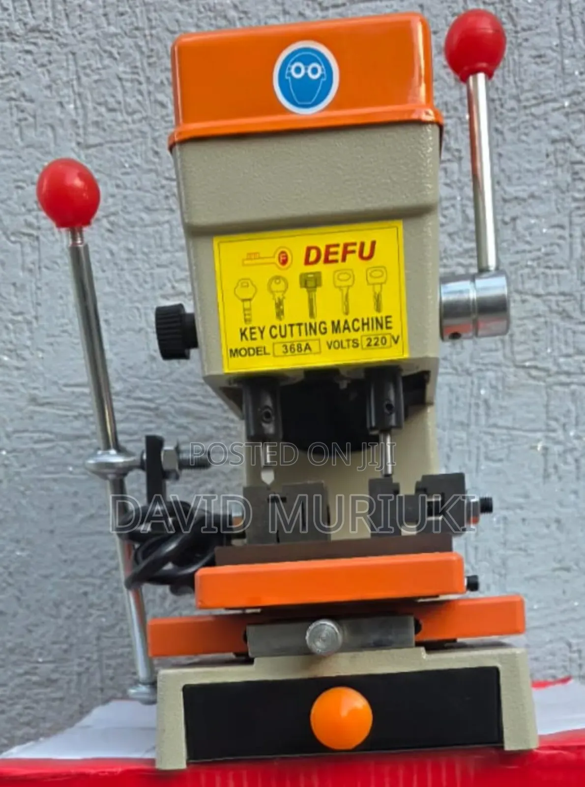 Defu 368a Vertical Key Duplication Machine.