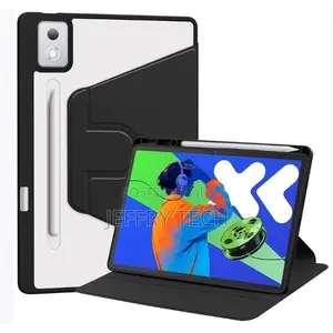 Lenovo Idea Tab Pro 12.7-Inch 2025, Acrylic Hard Pc Stand Cover With P