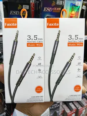 This Is a Faxite 3.5mm Auxiliary Cable