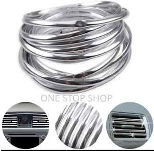 U_ Shaped Flexible Chrome Trim Door Molding