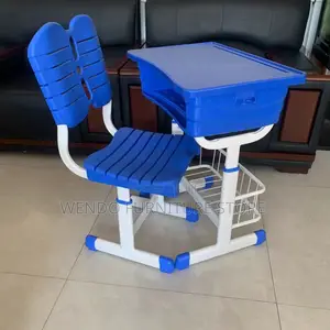 Home Desk; Adjustable Home Schools Desk Chair Set