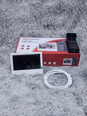 Hikvision 4-Wire Hd Video Intercom Kit With 7-Inch LCD Screen