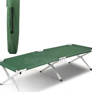 Foldable Green Camping Bed