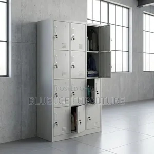 Office Cabinet With 12lockable Door