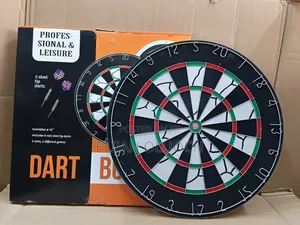 18 Inches Double Sided Flocked Iron Numbers Dart Board