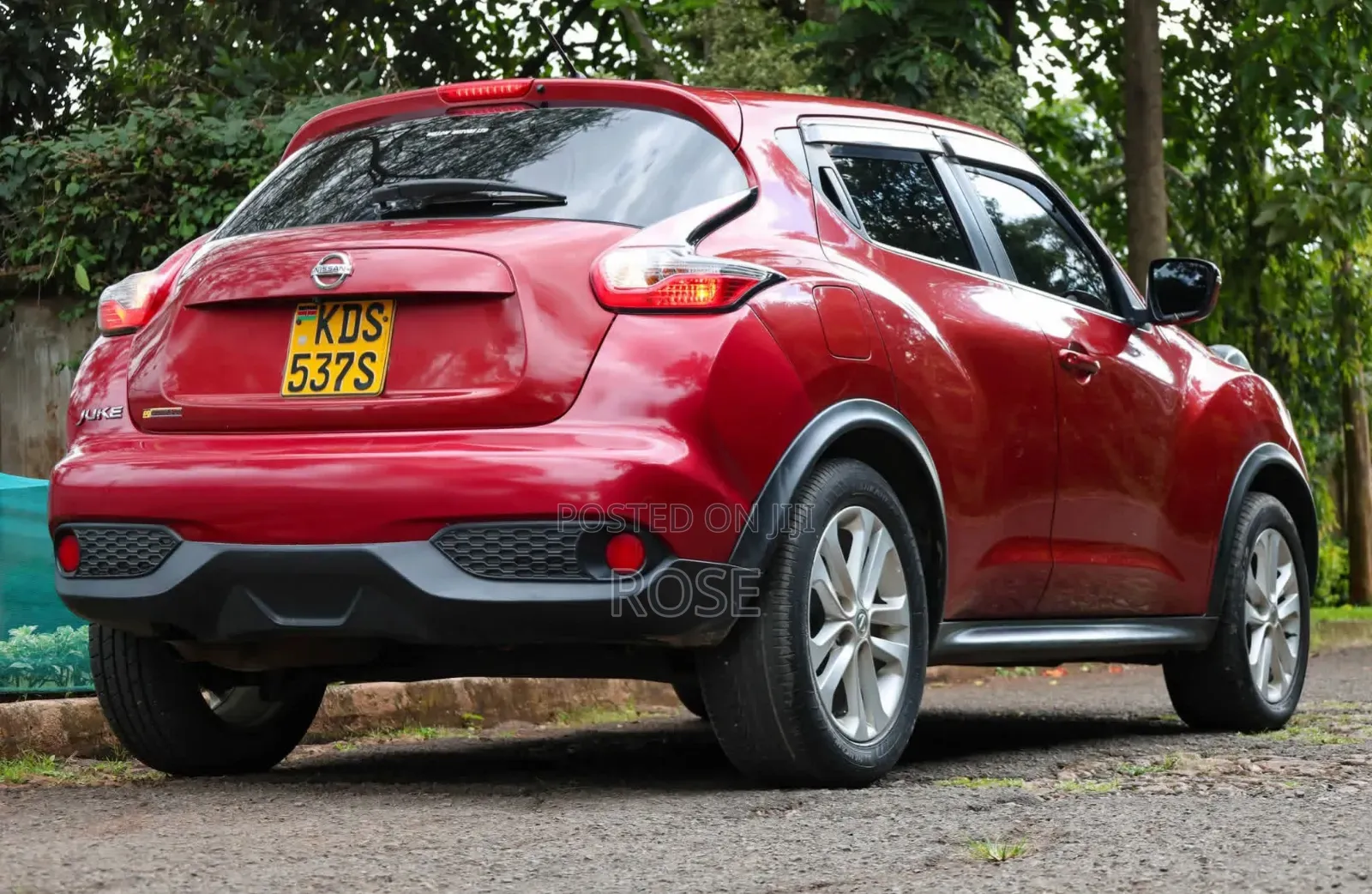Nissan Juke 2017 Maroon