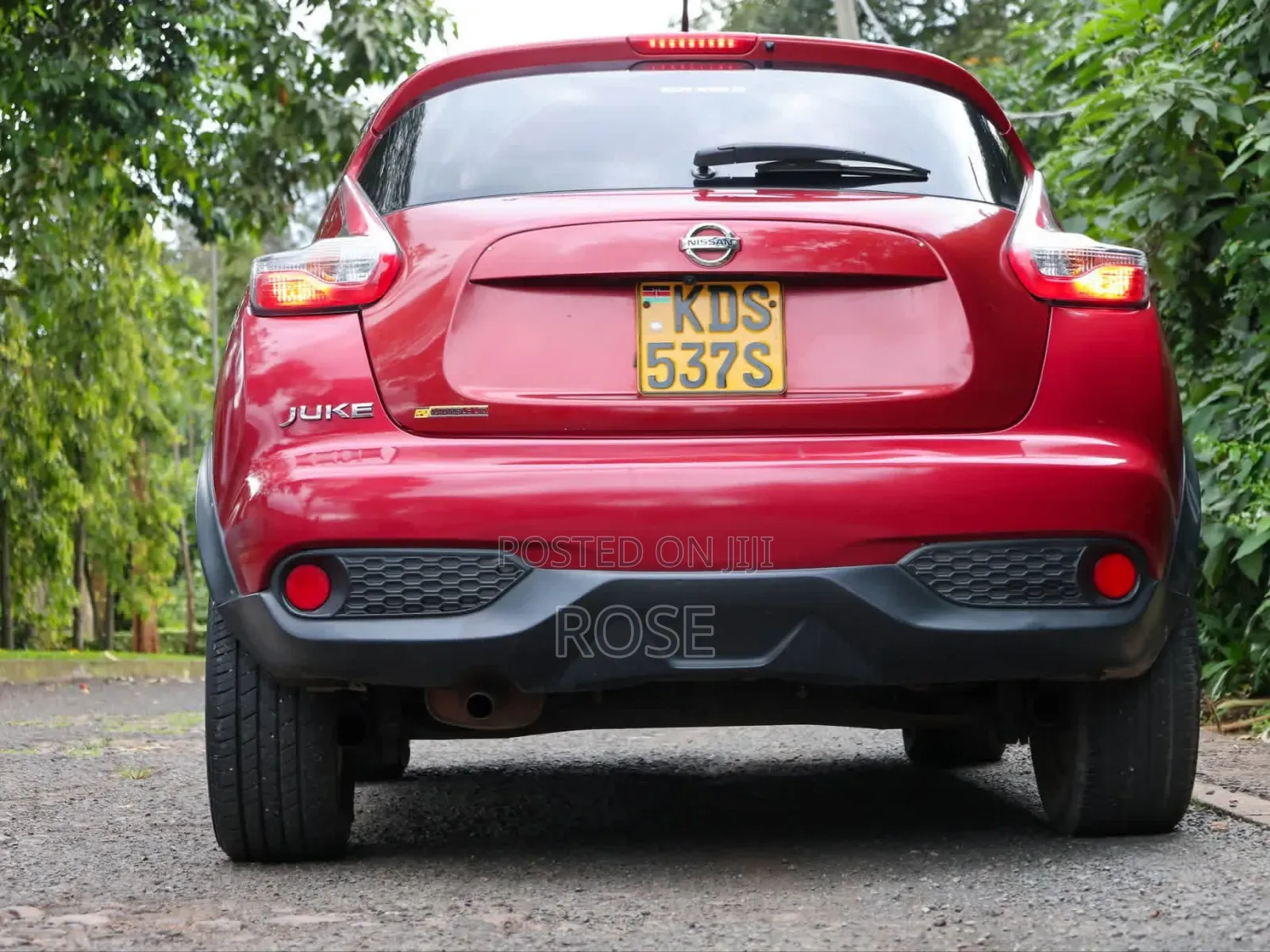 Nissan Juke 2017 Maroon