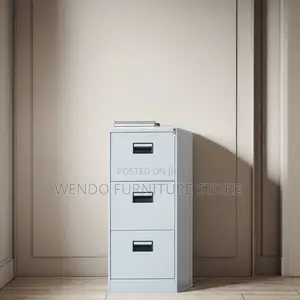 Office Cabinet Steel Grey White Cabinet With Three Lock Doors