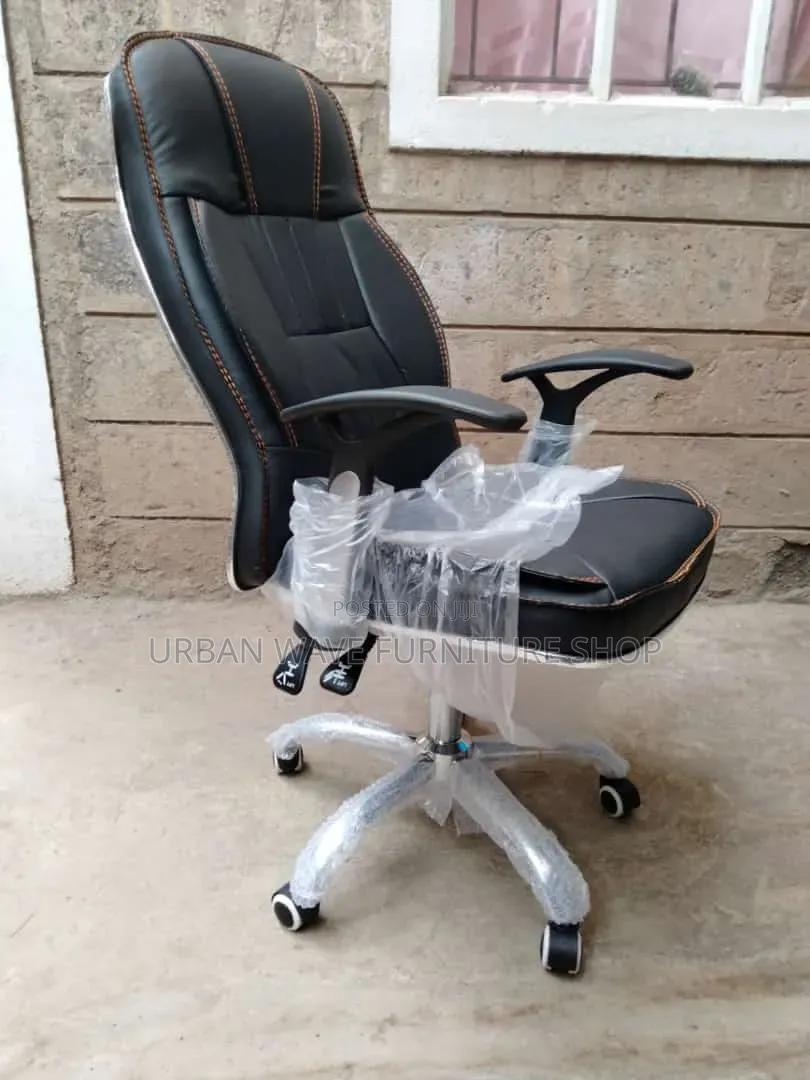Leather Executive Secretary Office Chair