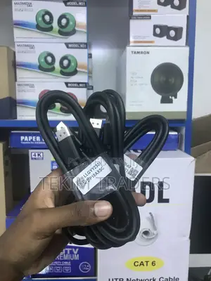 1.8m Dp to Dp Cable 60hz With Latches - High Speed Monitor Cable