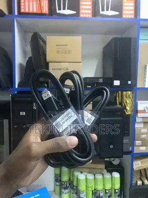 Displayport to Displayport Cable 1.8m - High Quality Video/Audio
