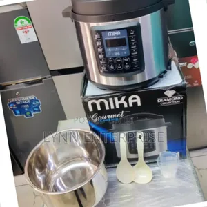 Mika 6litres Electric Pressure Cooker Stainless Steel
