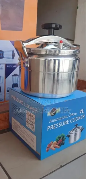 Pure Aluminium 7l Manual Pressure Cooker