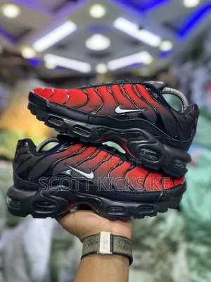 Nike Airmax Tn “ Deadpool ” Quality Leather