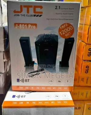 Black Tall Boys. JTC Mtungi Subwoofer. Modern
