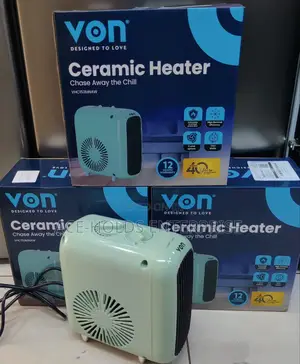 Von (Vhc153mnaw) Ceramic Fan Room Heater - 1500watts