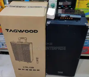 12" LTS-12b Tagwood Portable Rechargeable Dual Built-in Speaker