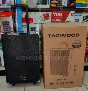 Tagwood - LTS-10a Portable Trolley Speaker System - 10"
