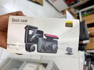 3 Cameras Car Dashcam 4'' Ips 1080p Infrared Night Vision Driving
