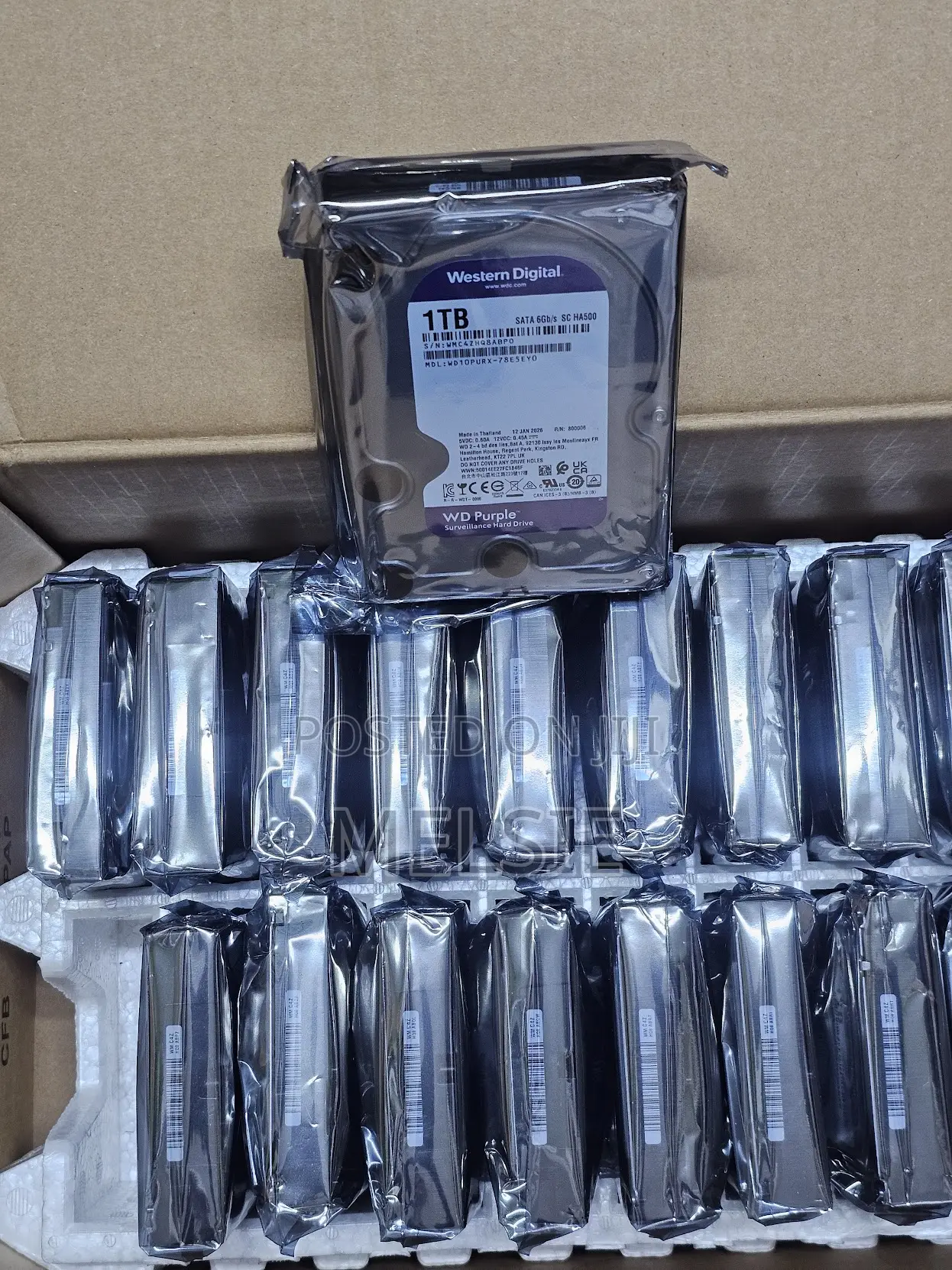 Wd Purple 1tb 24/7 Surveillance Storage