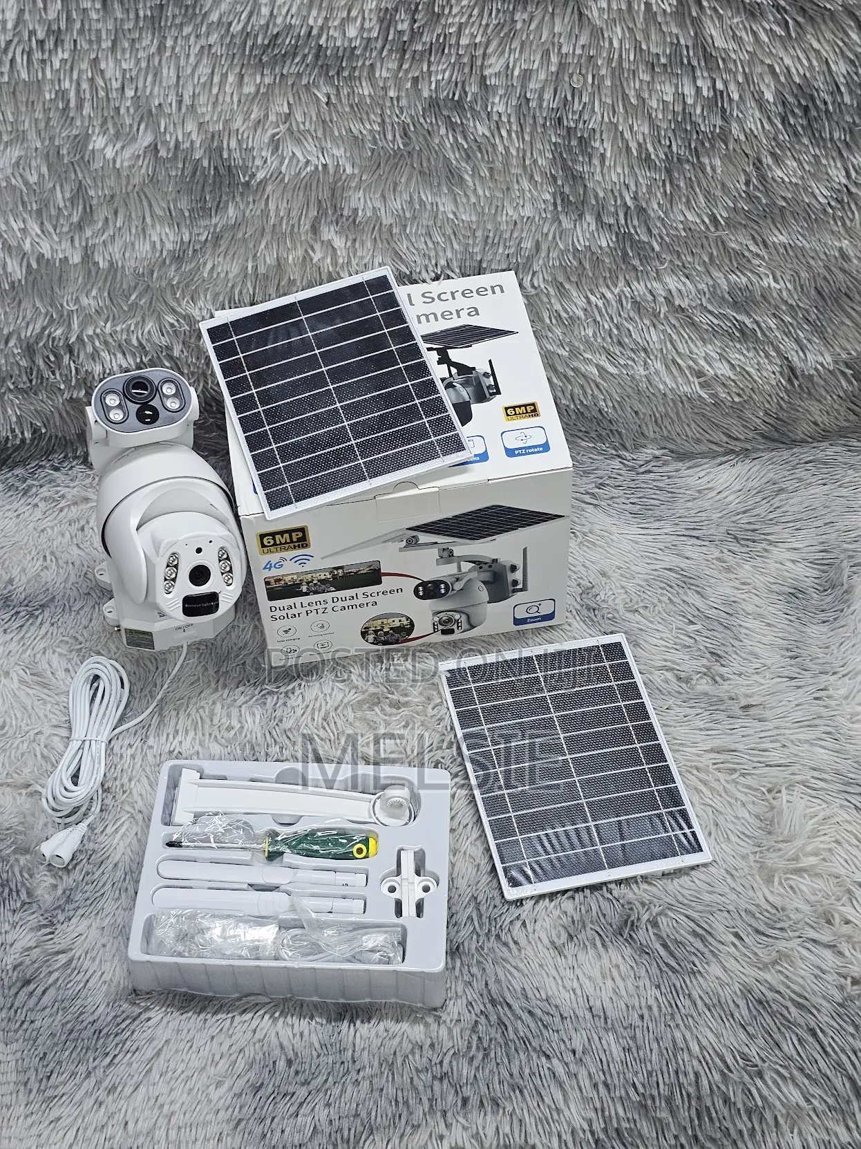 6mp Dual Lens Solar Security Camera Ubox App